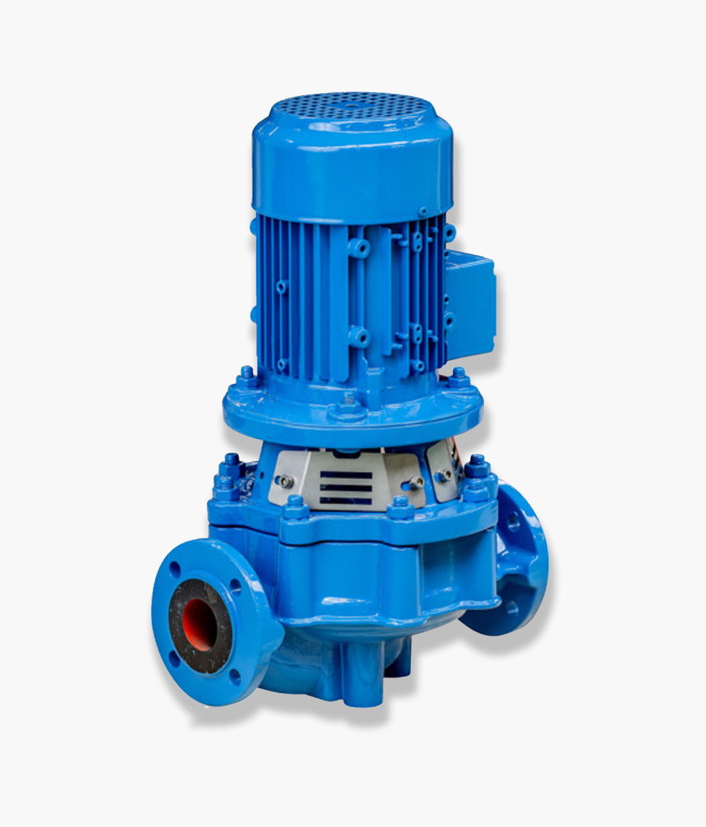 vertical inline pump